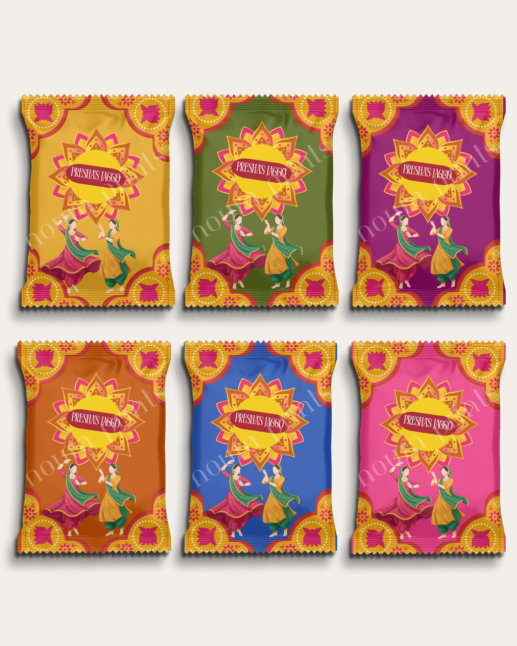Jaggo Crisp Packet Set Vibrant