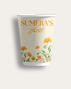 The Wildflower Haldi Cups