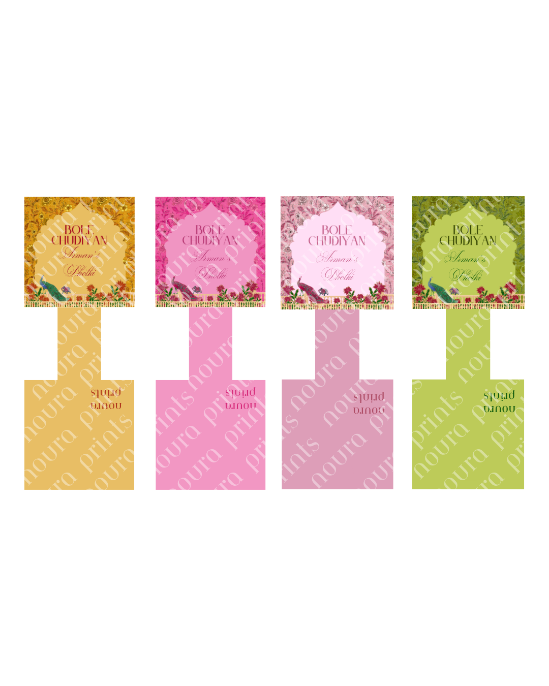 Haveli Bangle Tags Set