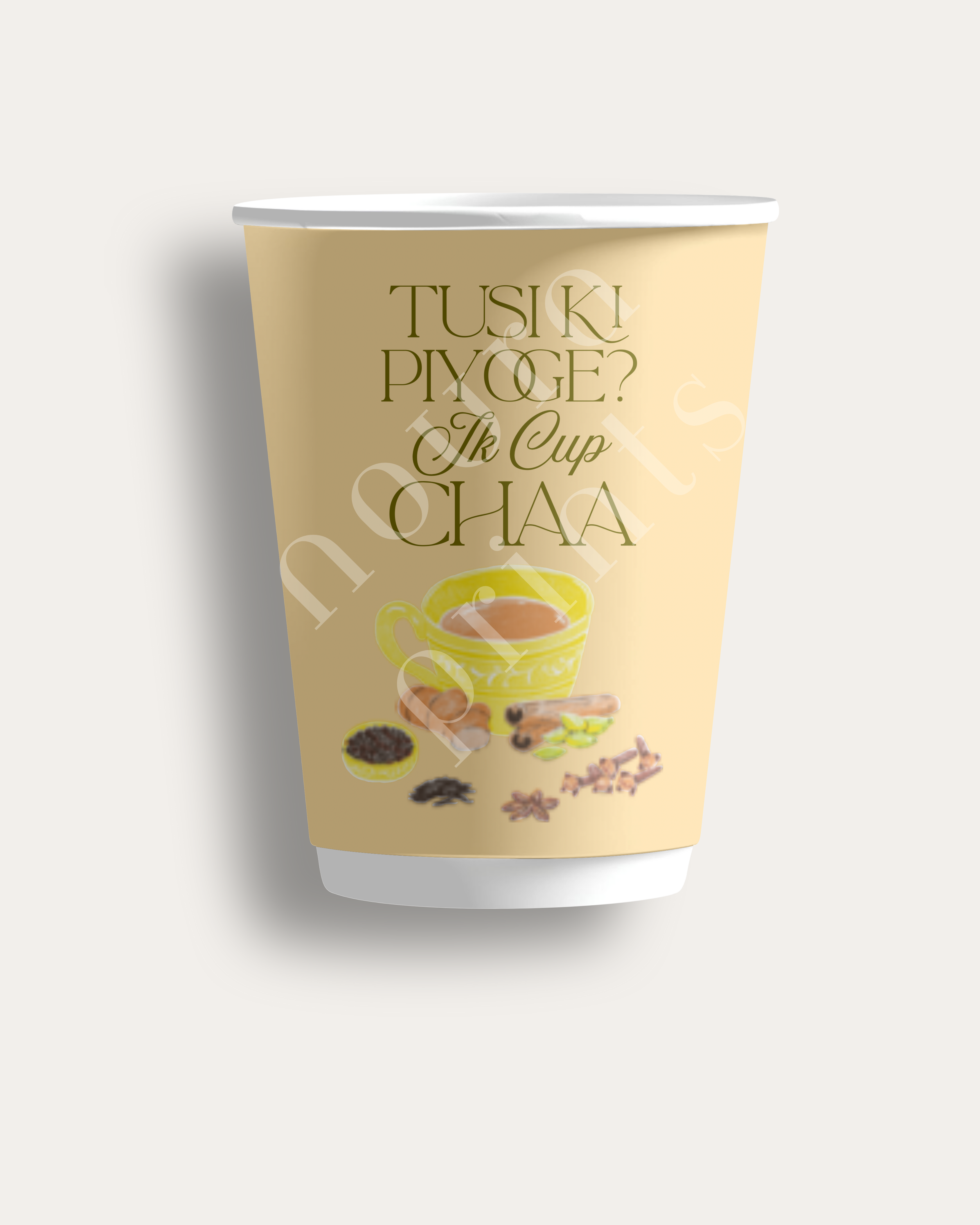 Tusi Ki Piyoge? Ik Cup Chaa Pastel Set