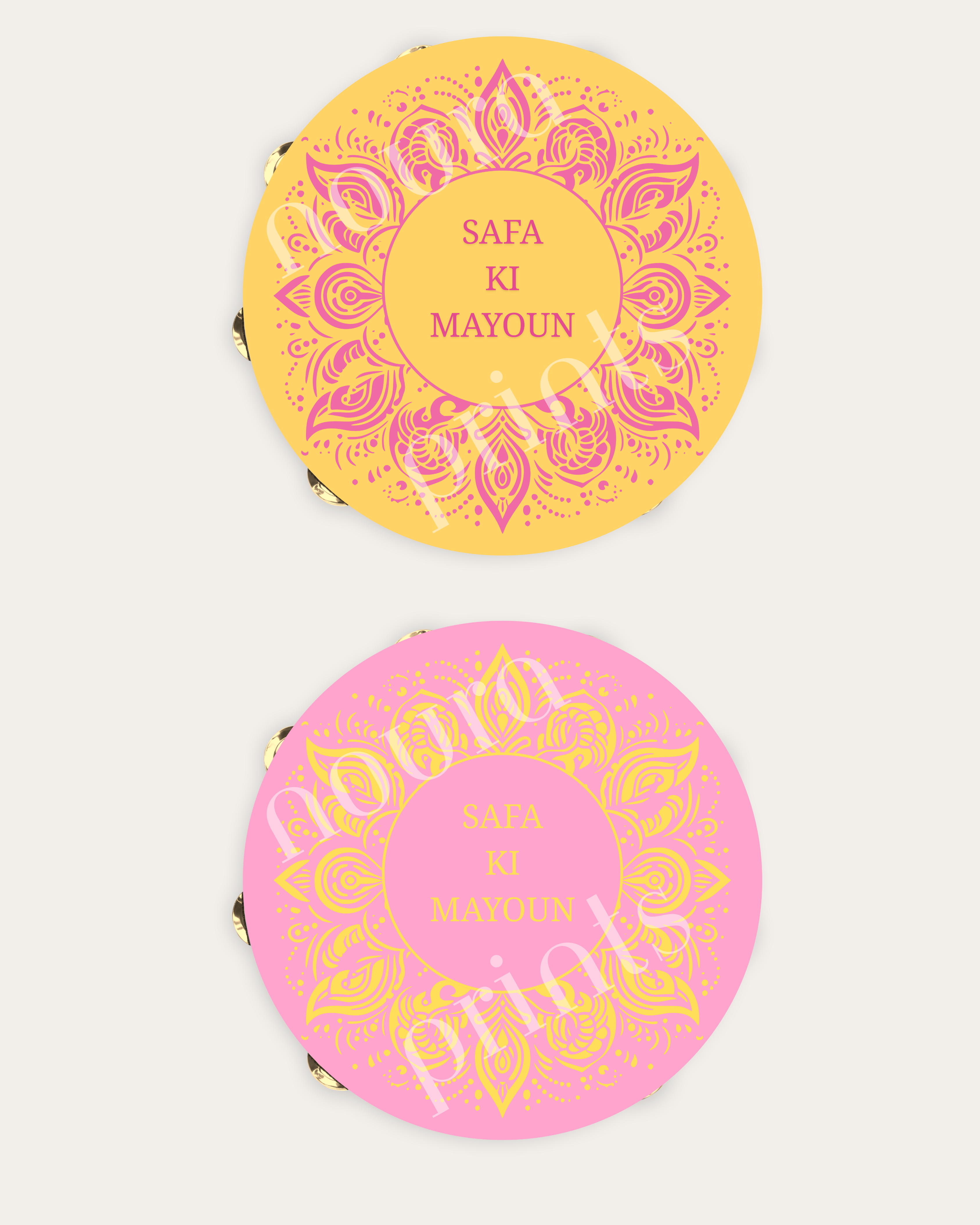 The Pink & Yellow Dafli Set