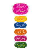 Grand Mehndi Signage Set