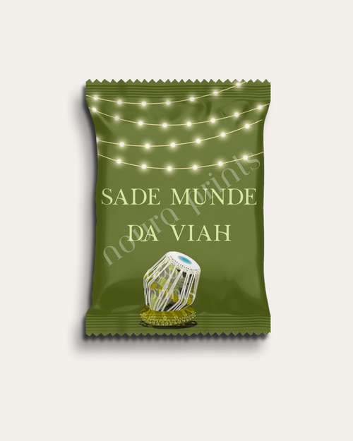 Grooms Snack Packet