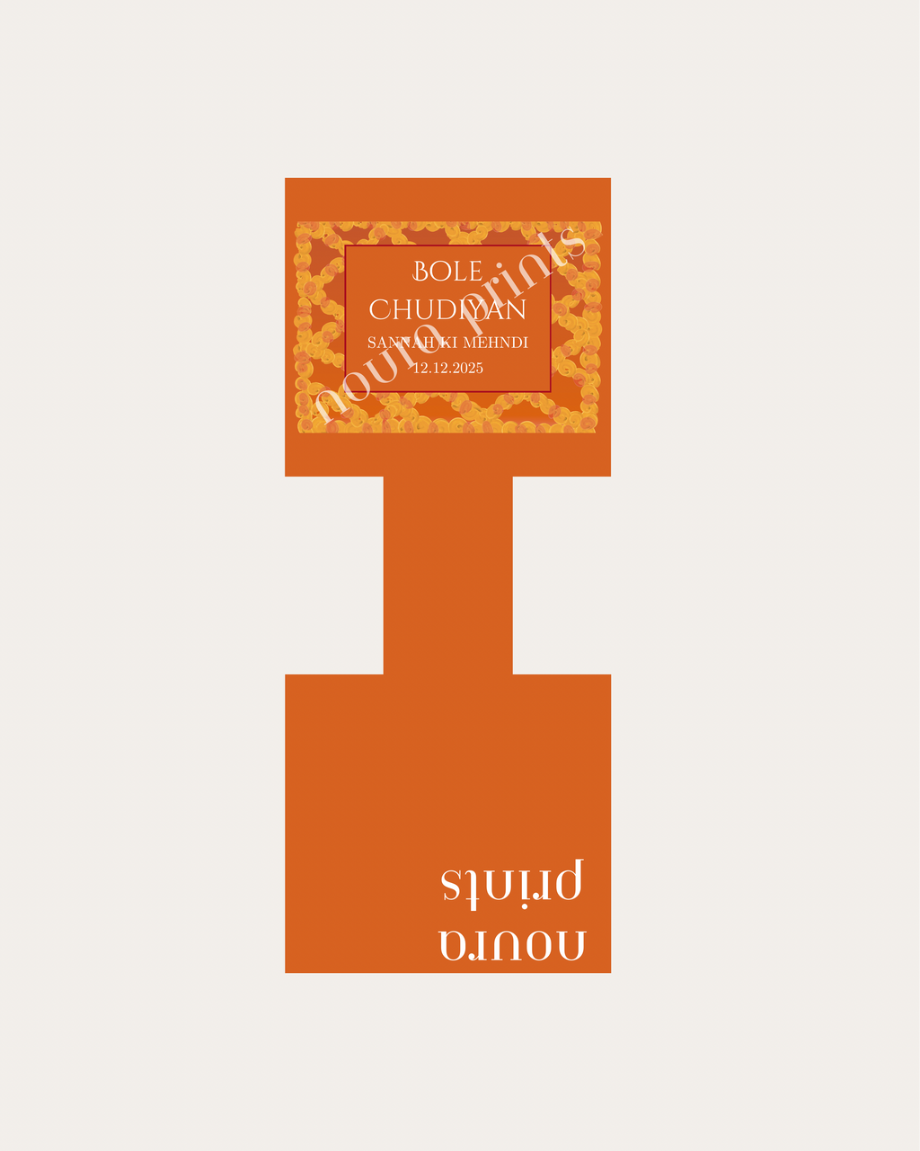 The Marigold Frame Vibrant Bangle Tag Set