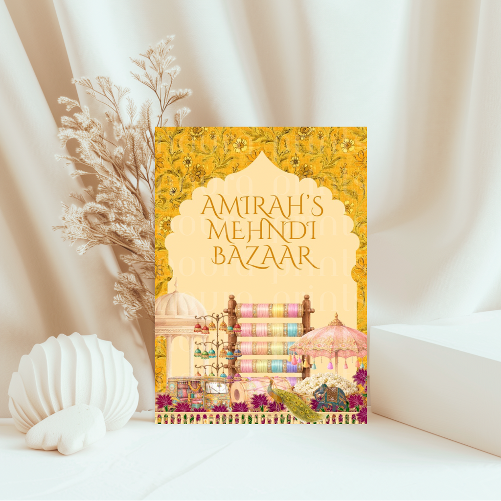 A3 Haveli Bazaar Sign