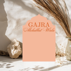 Luxury Gajra Display Sign Pastel