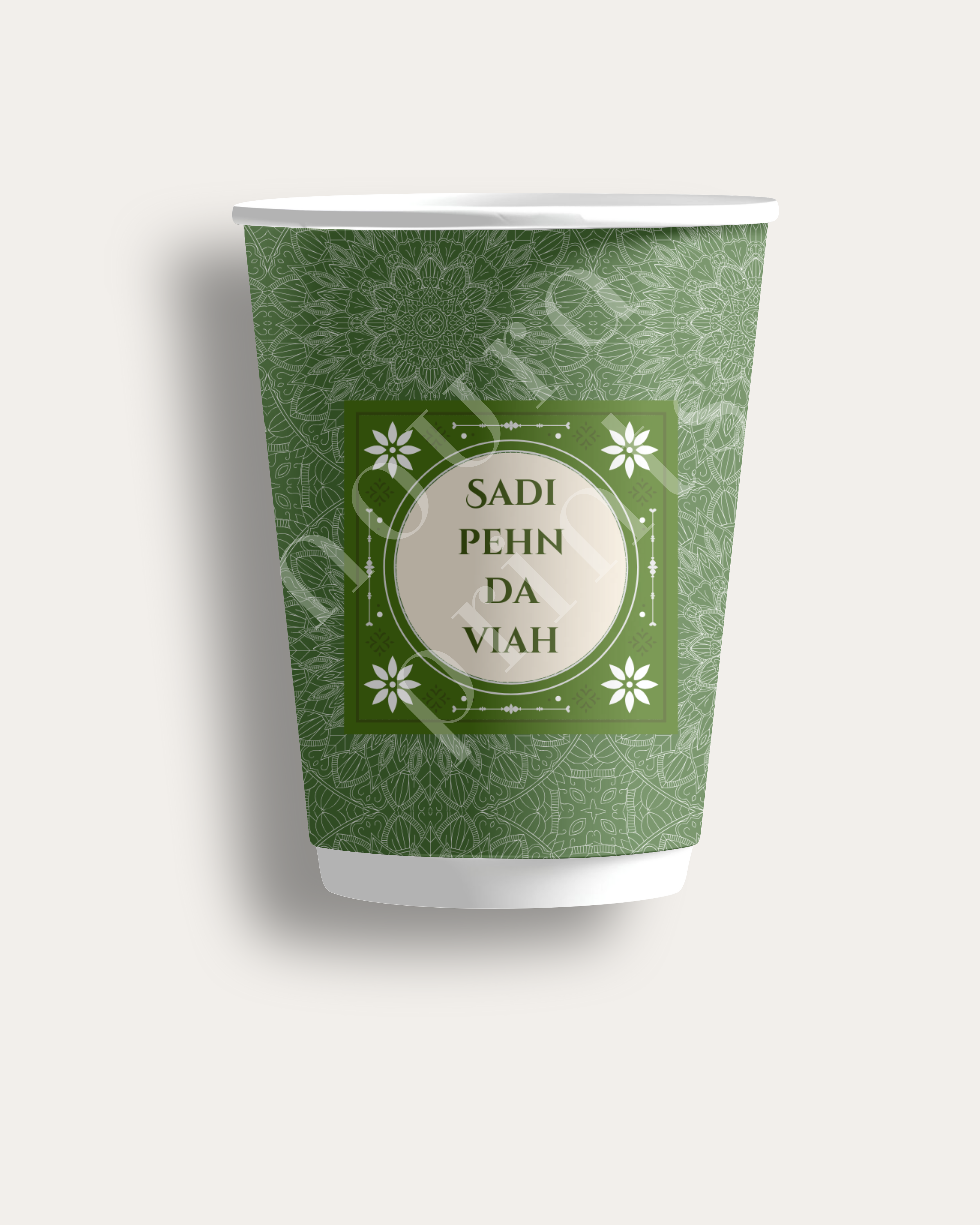 Sadi Pehn Da Viah Vibrant Cup Set