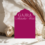 Luxury Gajra Display Sign Vibrant