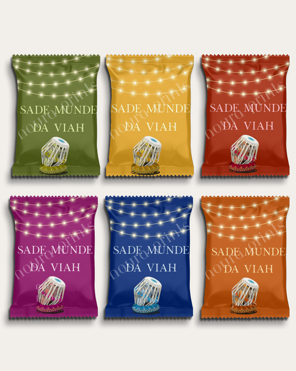 Grooms Snack Packet
