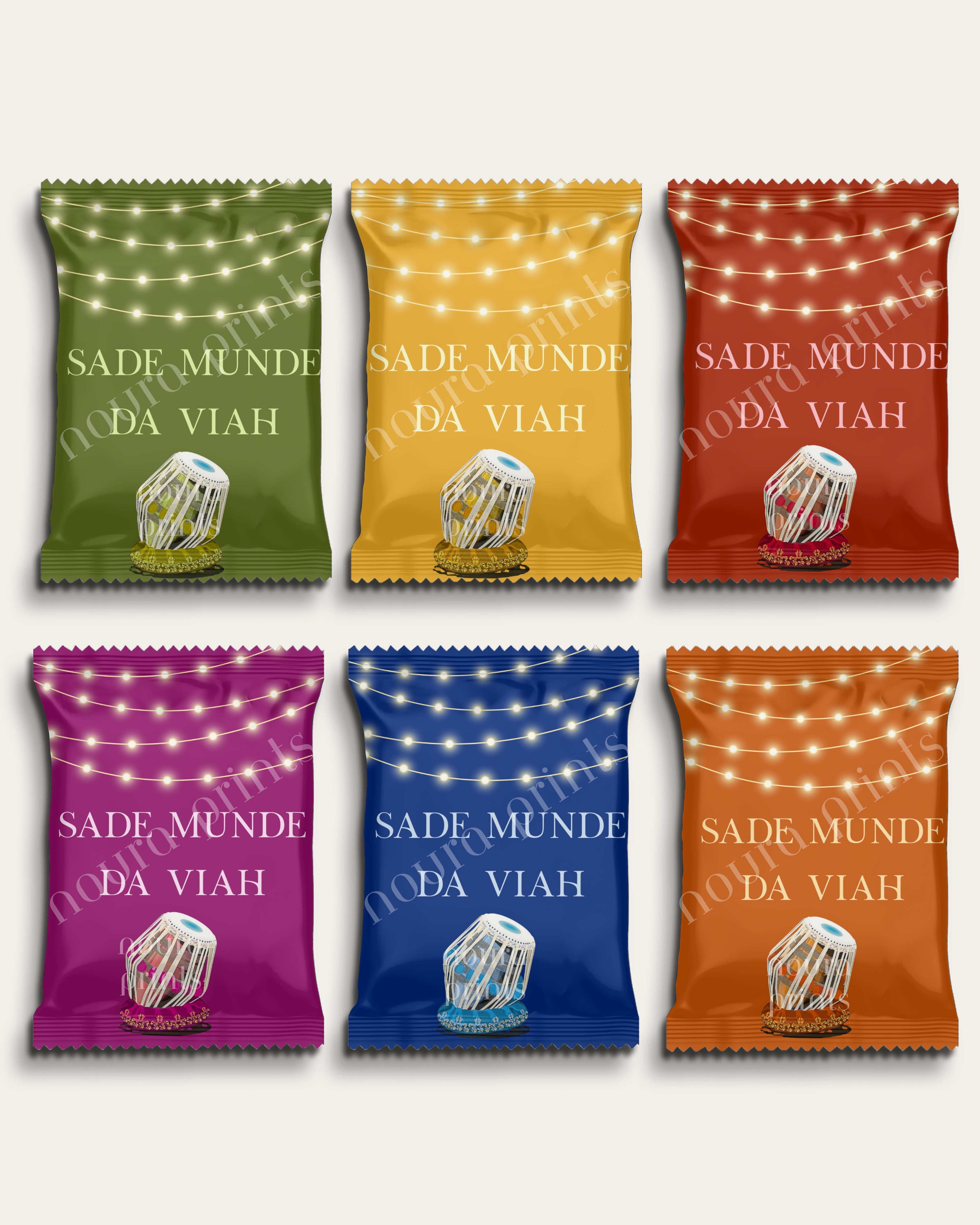 Grooms Snack Packet