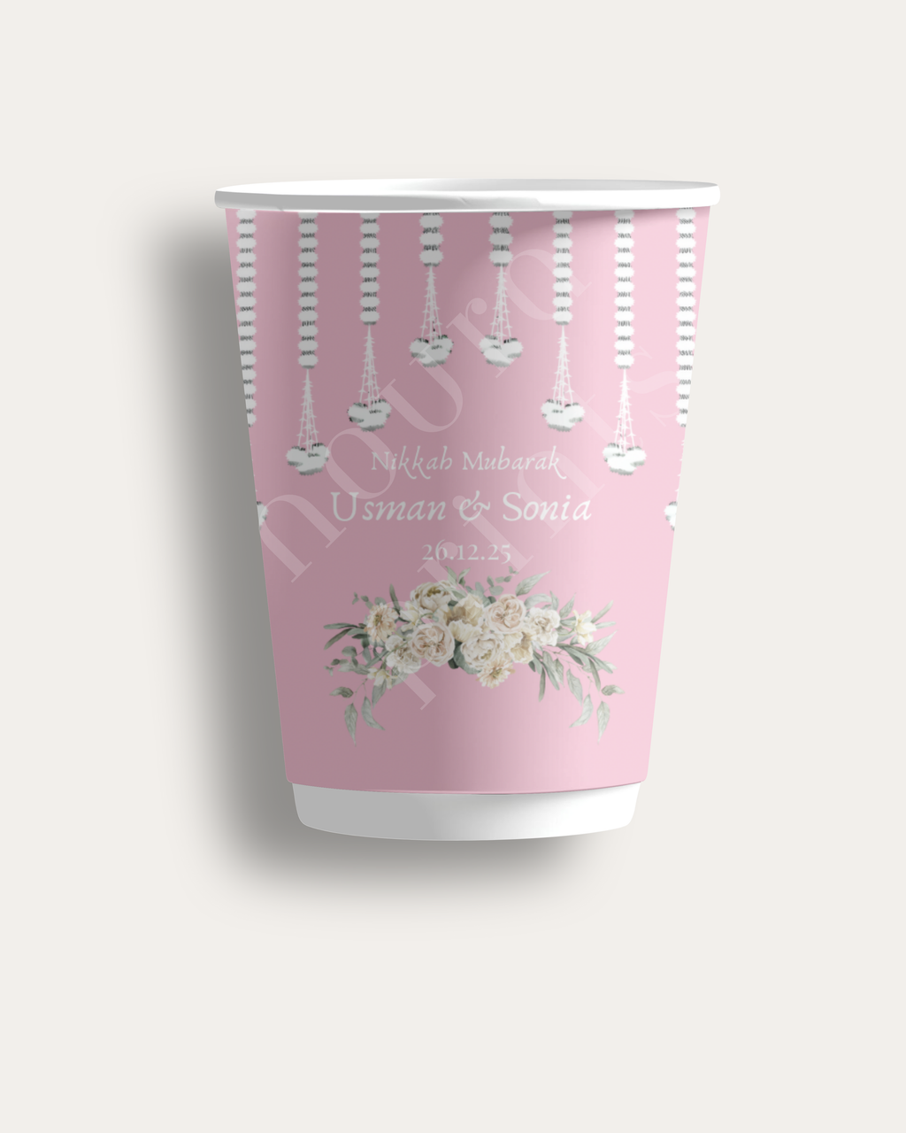 Serene Nikkah Chai Cup Set