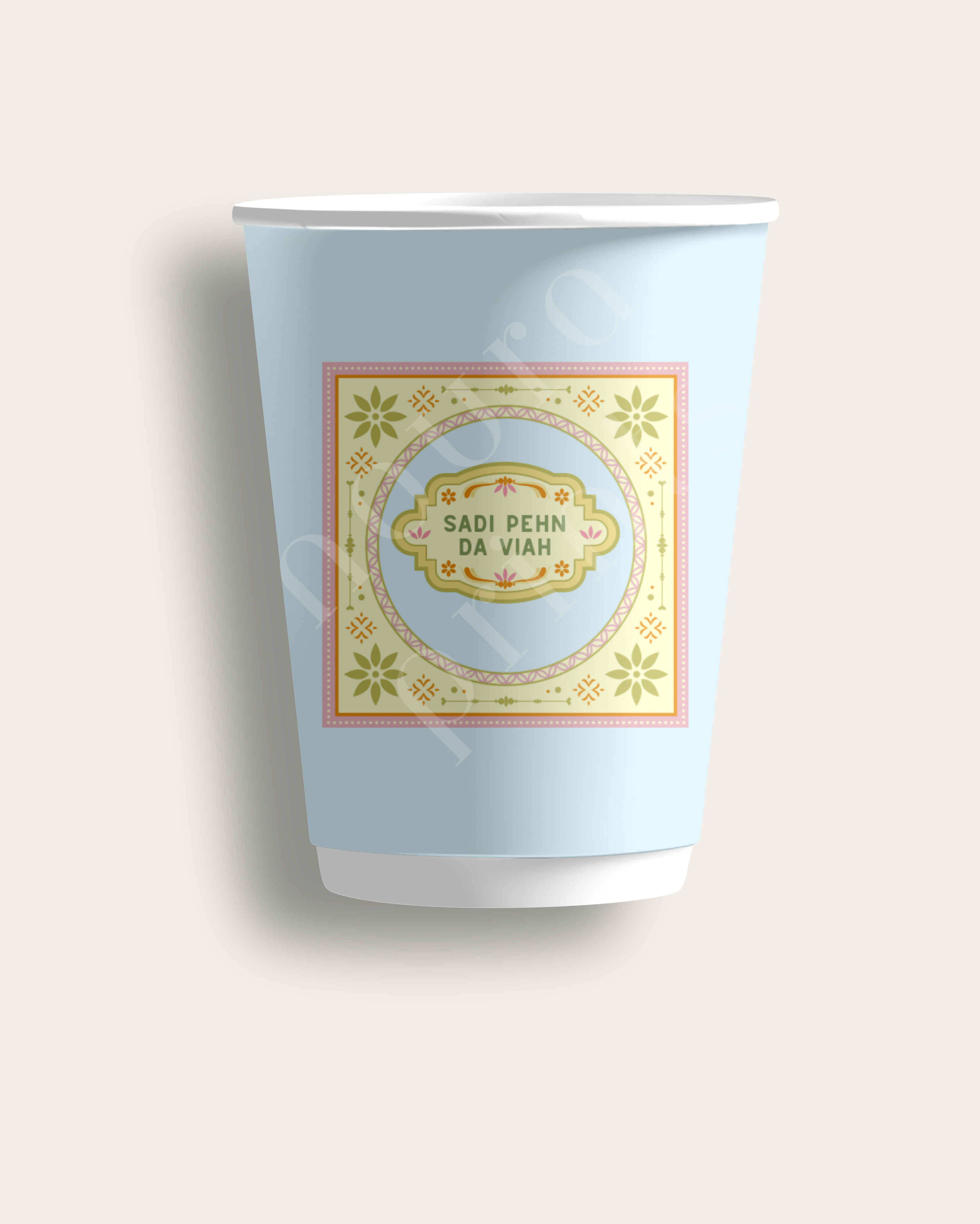 Sadi Pehn Da Viah Pastel Cup Set