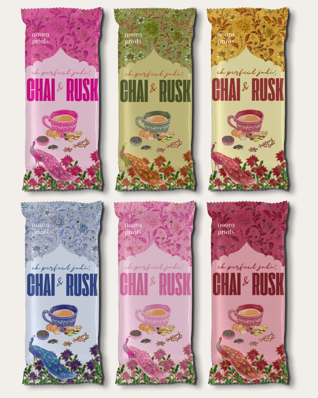 The Haveli Rusk Cake Packet Set