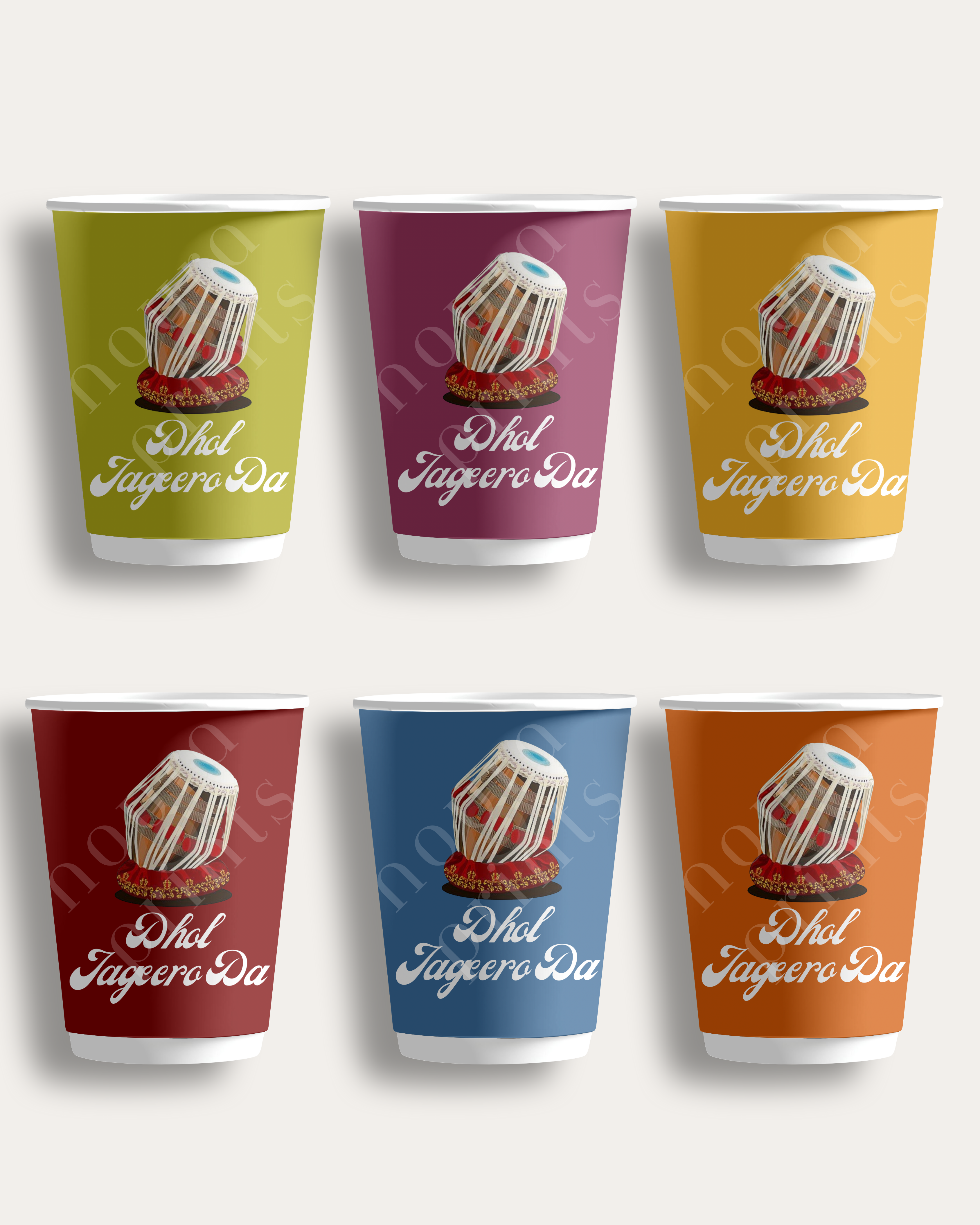 Dhol Jageero Da Cup Set