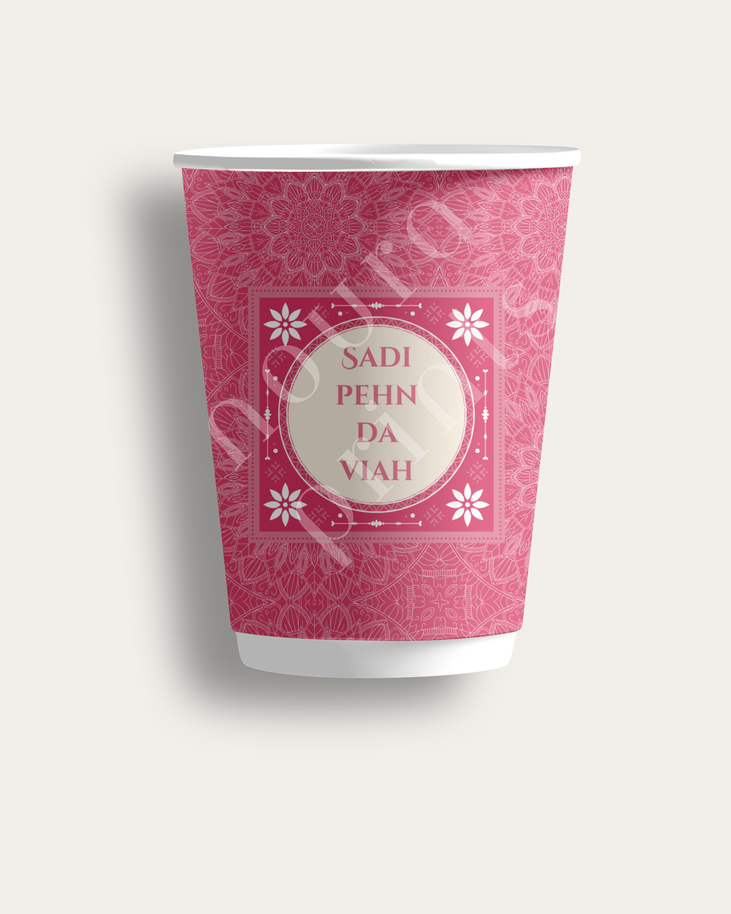 Sadi Pehn Da Viah Vibrant Cup Set