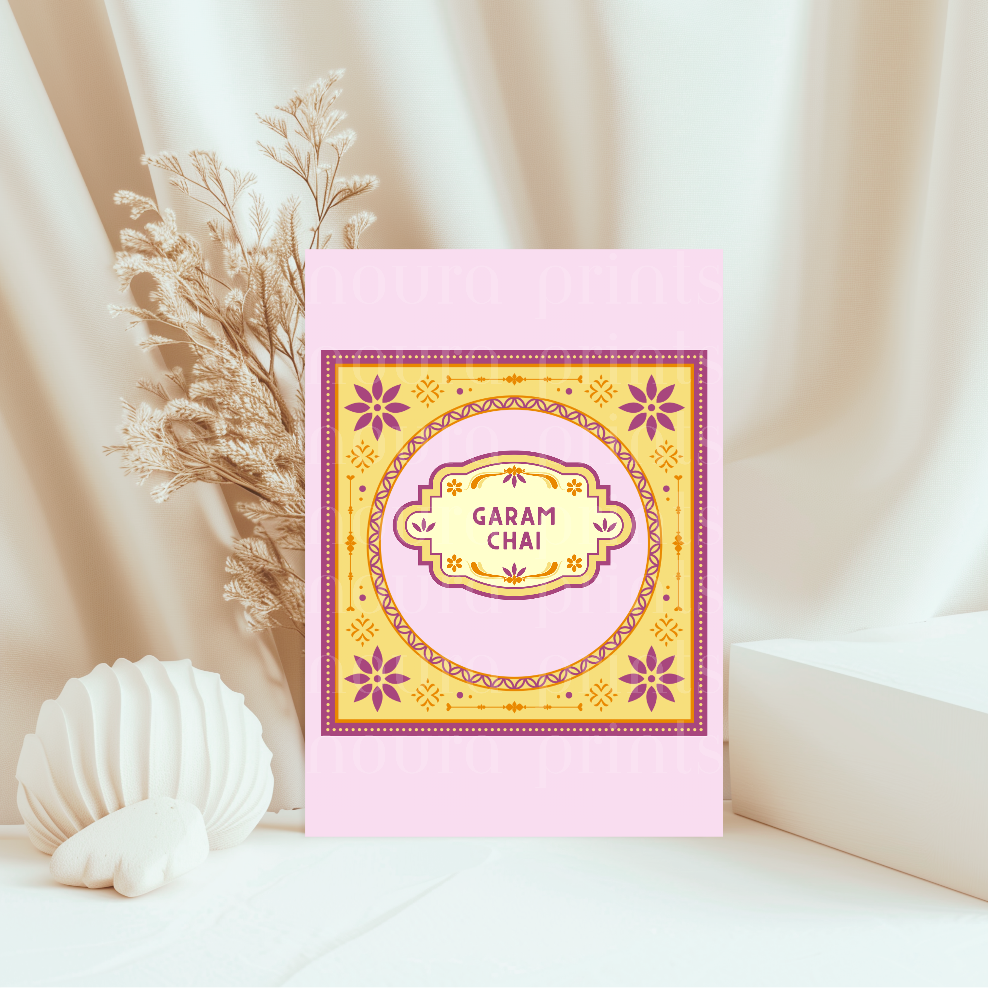 The Desi Chai Print