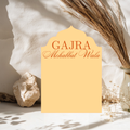 Luxury Gajra Display Sign Pastel
