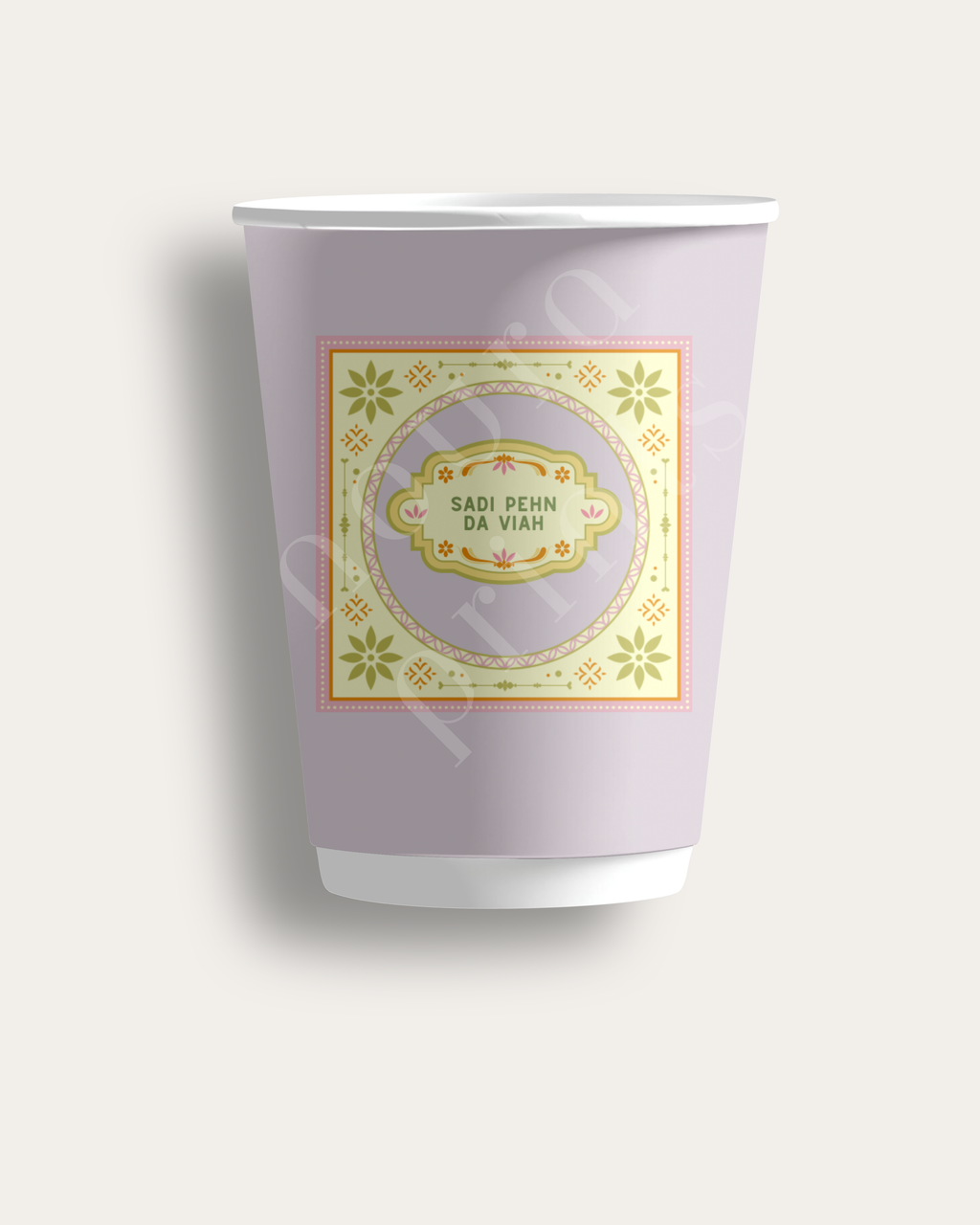 Sadi Pehn Da Viah Pastel Cup Set