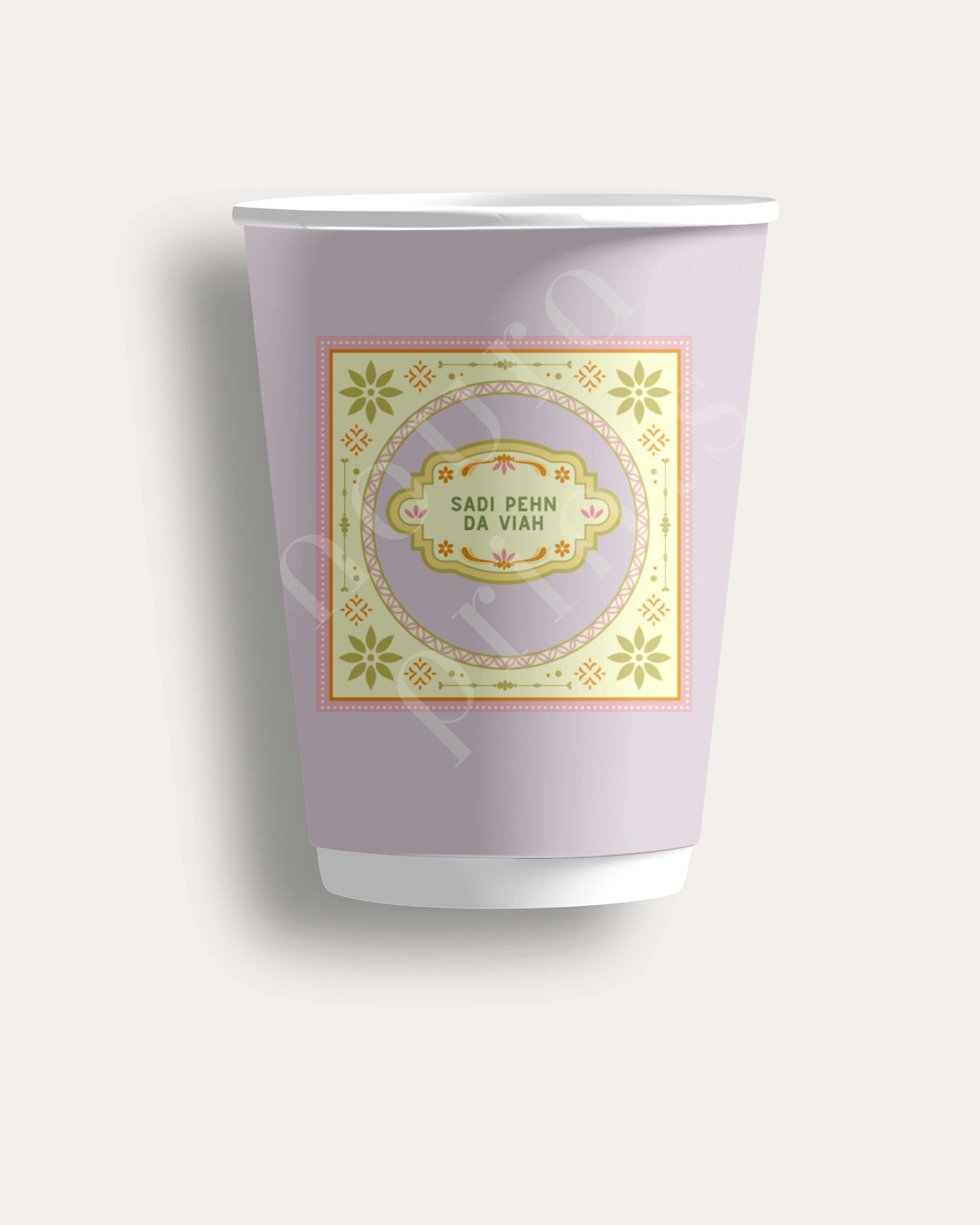 Sadi Pehn Da Viah Pastel Cup Set