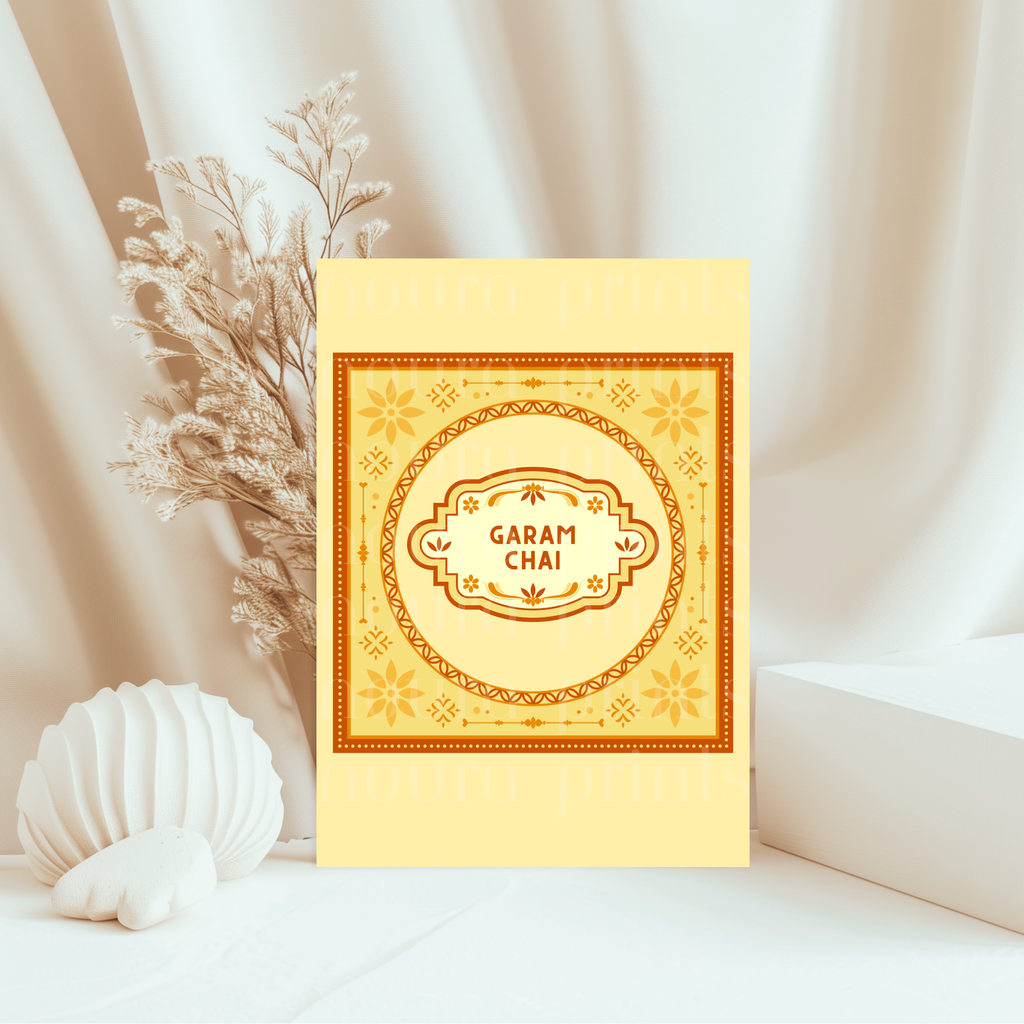 The Desi Chai Print