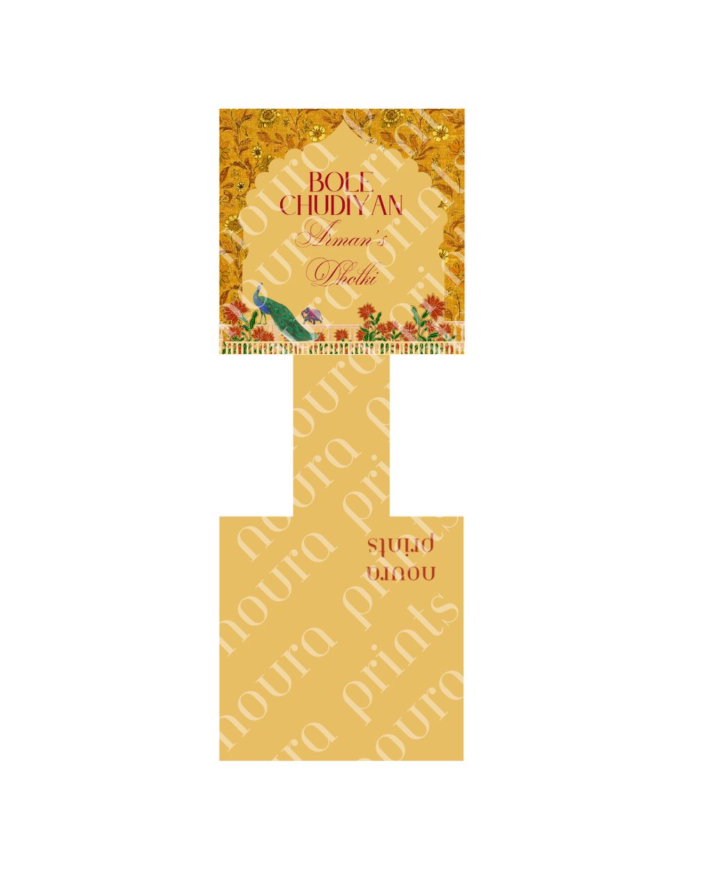 Haveli Bangle Tags Set