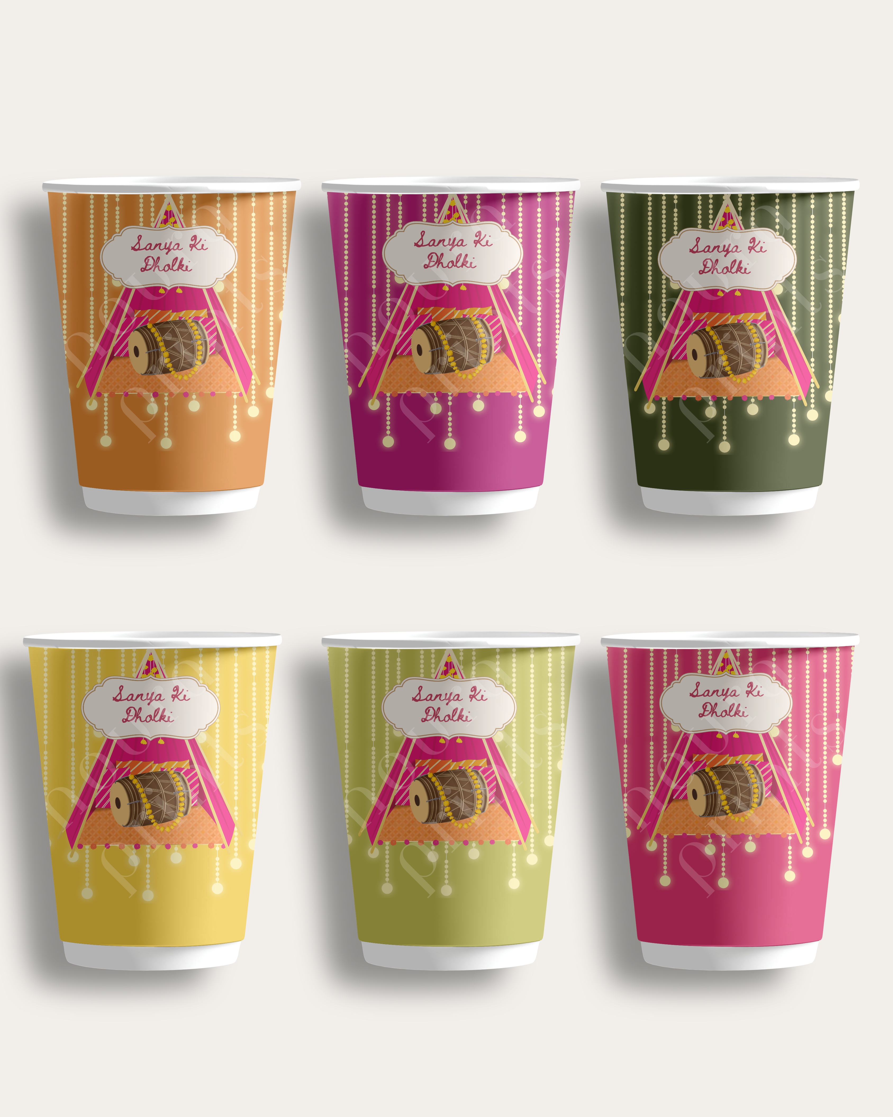 The Original Dholki Cup Set