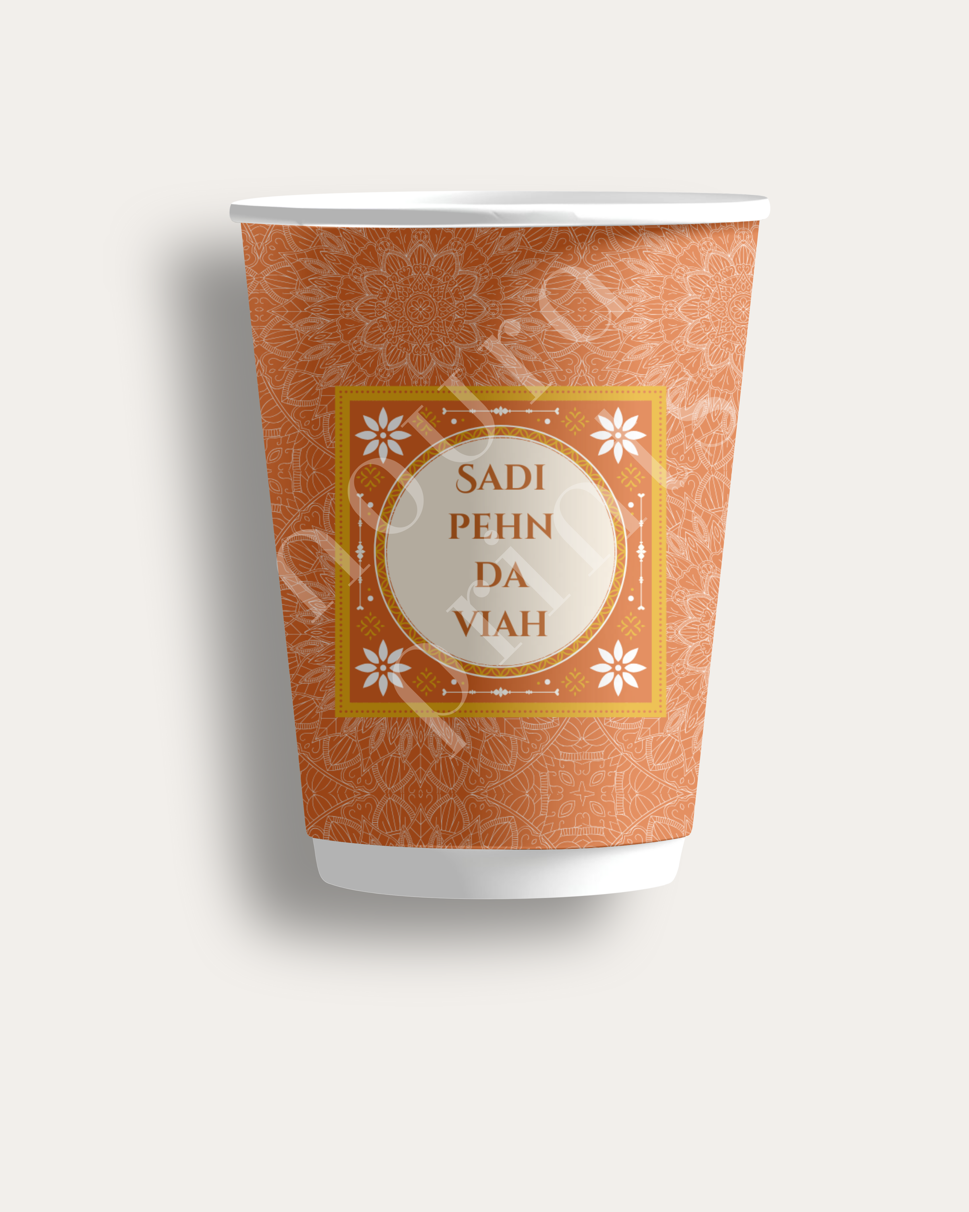 Sadi Pehn Da Viah Vibrant Cup Set