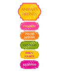 Luxury Mehndi Signage Set