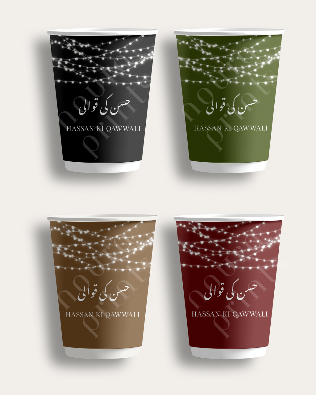 The Noor-e-Qawwali Cup Set
