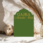 Luxury Gajra Display Sign Vibrant