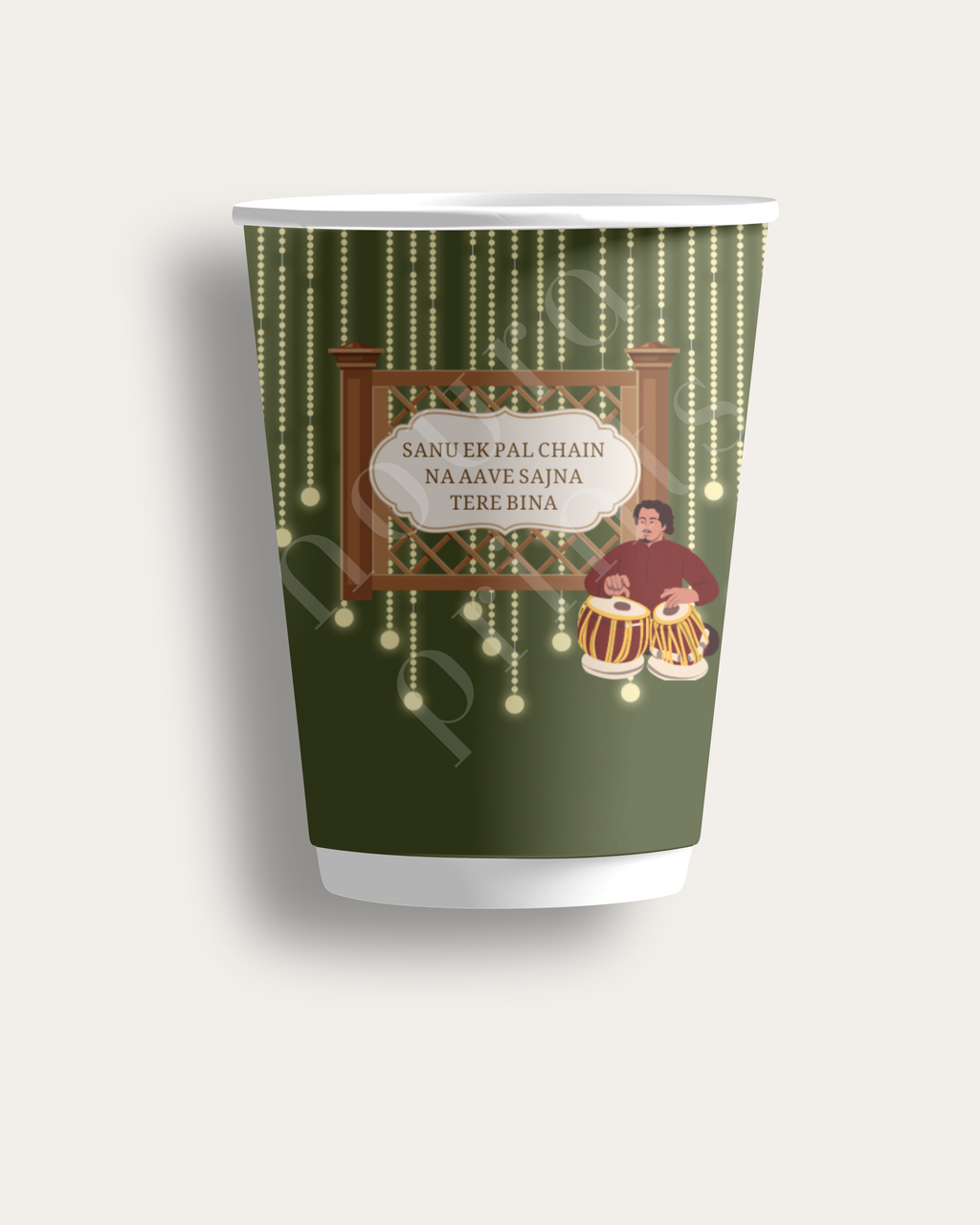 Mehfil-e-Qawwali Chai Cups