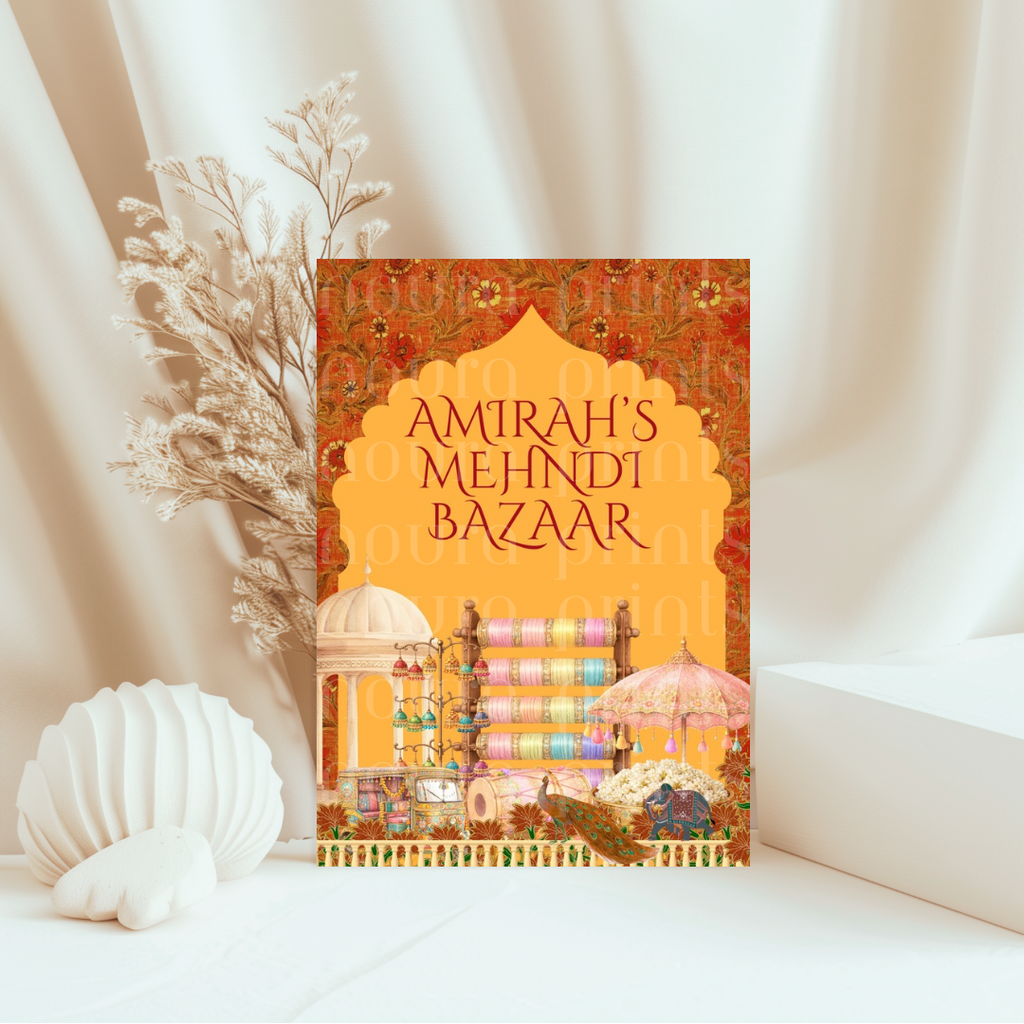 A3 Haveli Bazaar Sign