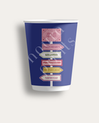 Arrow Sign Cup Set Vibrant