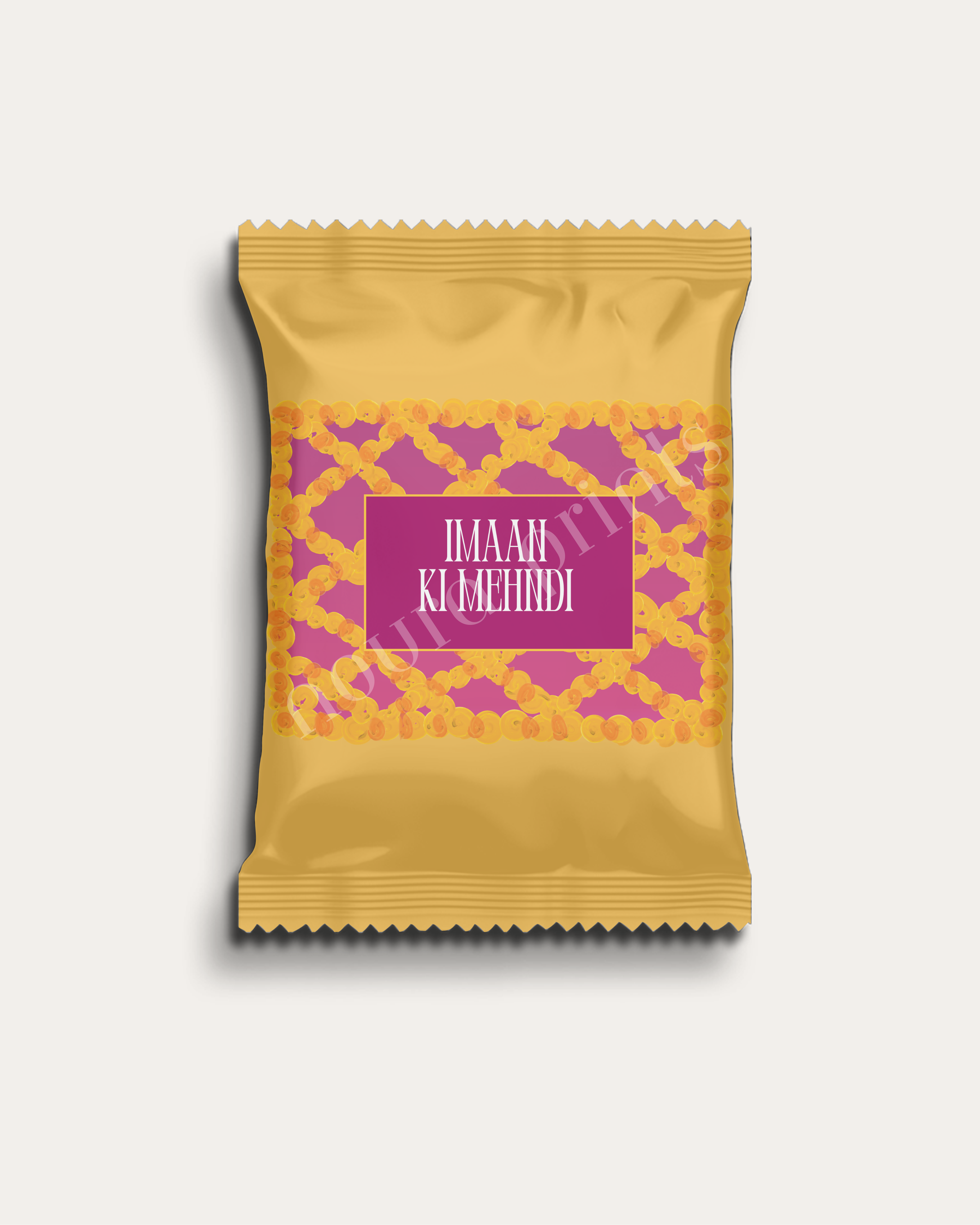 Mehndi Crisp Packet Set