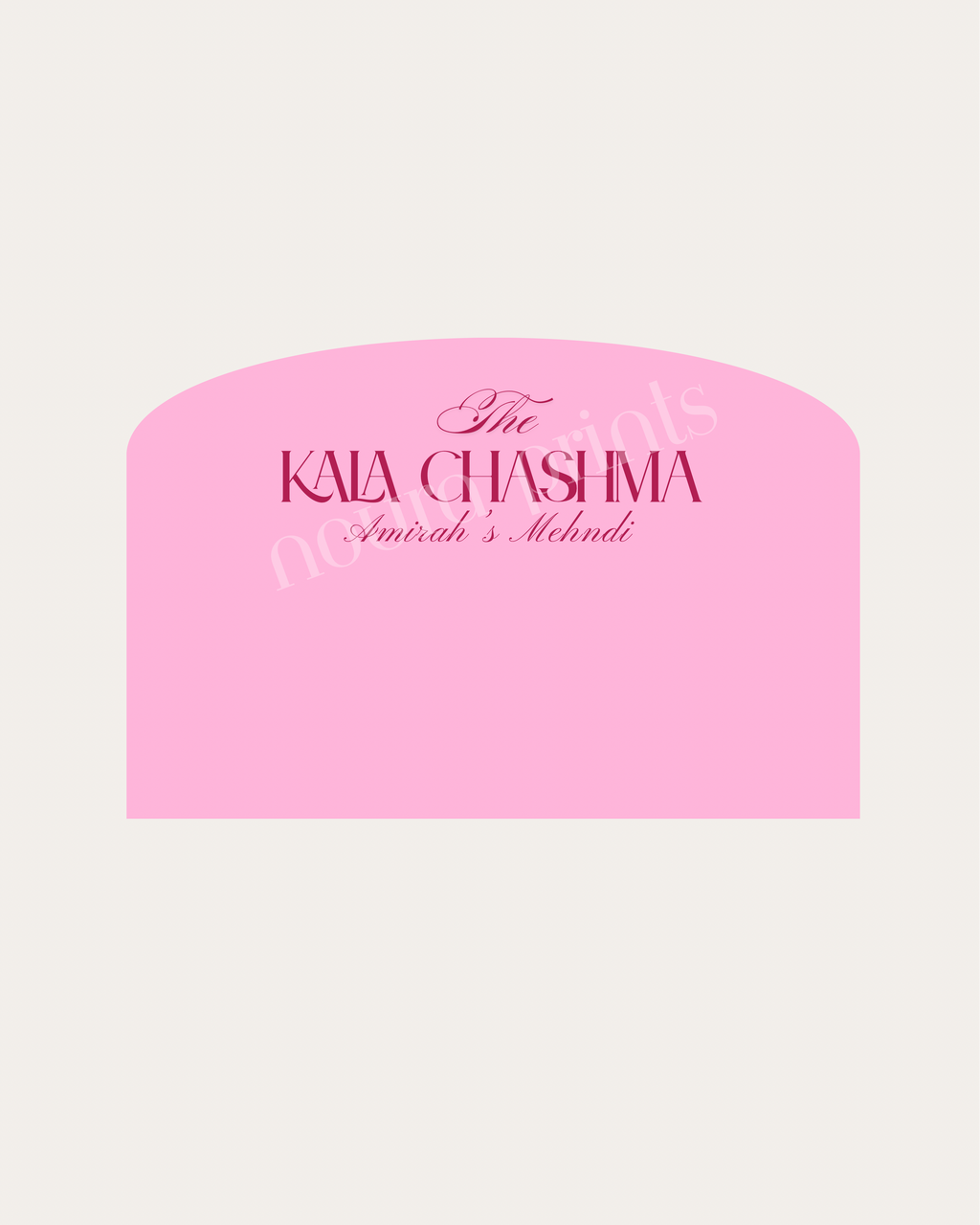 The Haveli Sunglasses Card