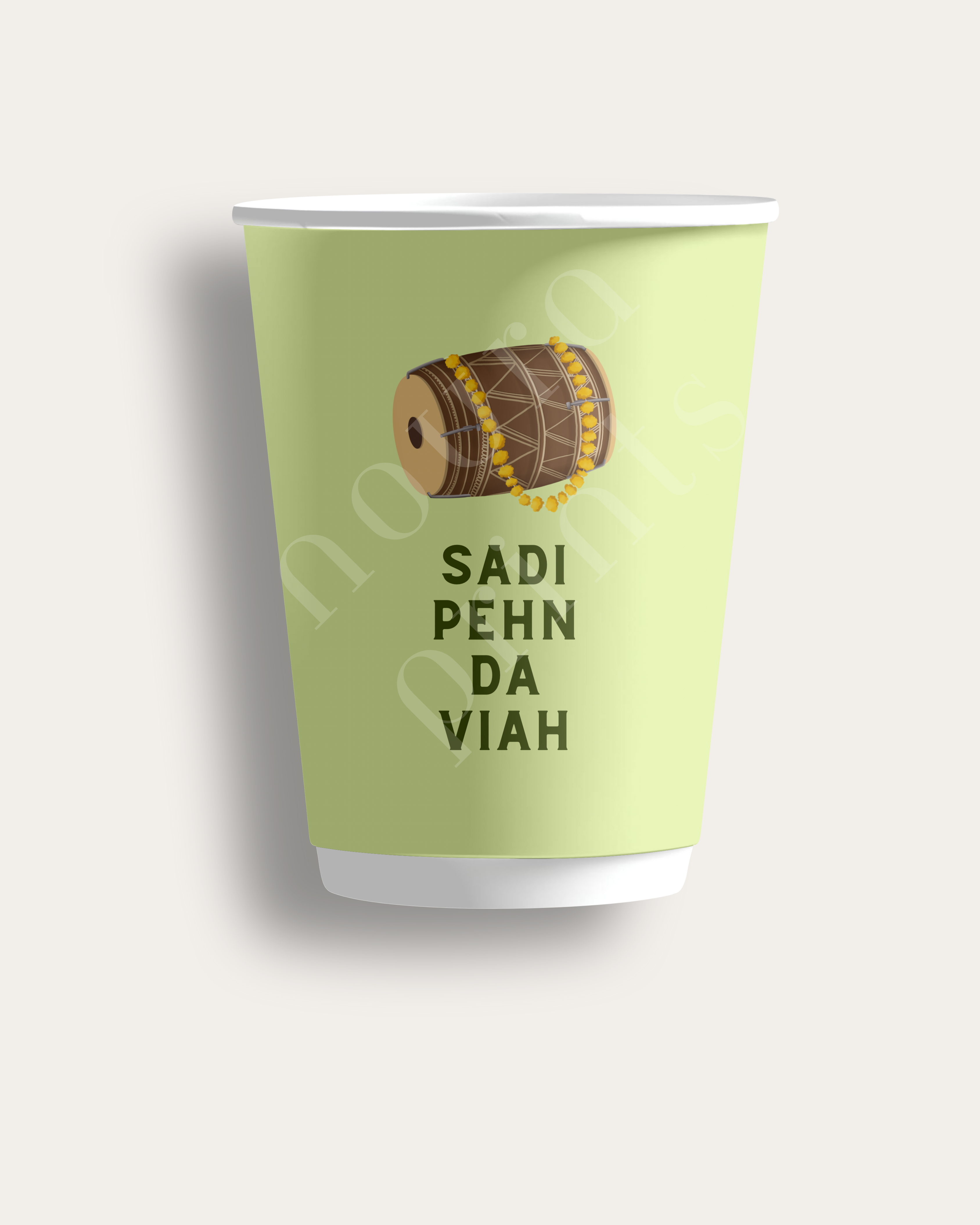 Sadi Pehn Da Viah Pastel Dhol Set