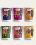 Grooms Dholki Cup Set