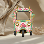 The Floral Mehndi Rickshaw | 3ft - 5ft | Cut-To-Shape Foam Board