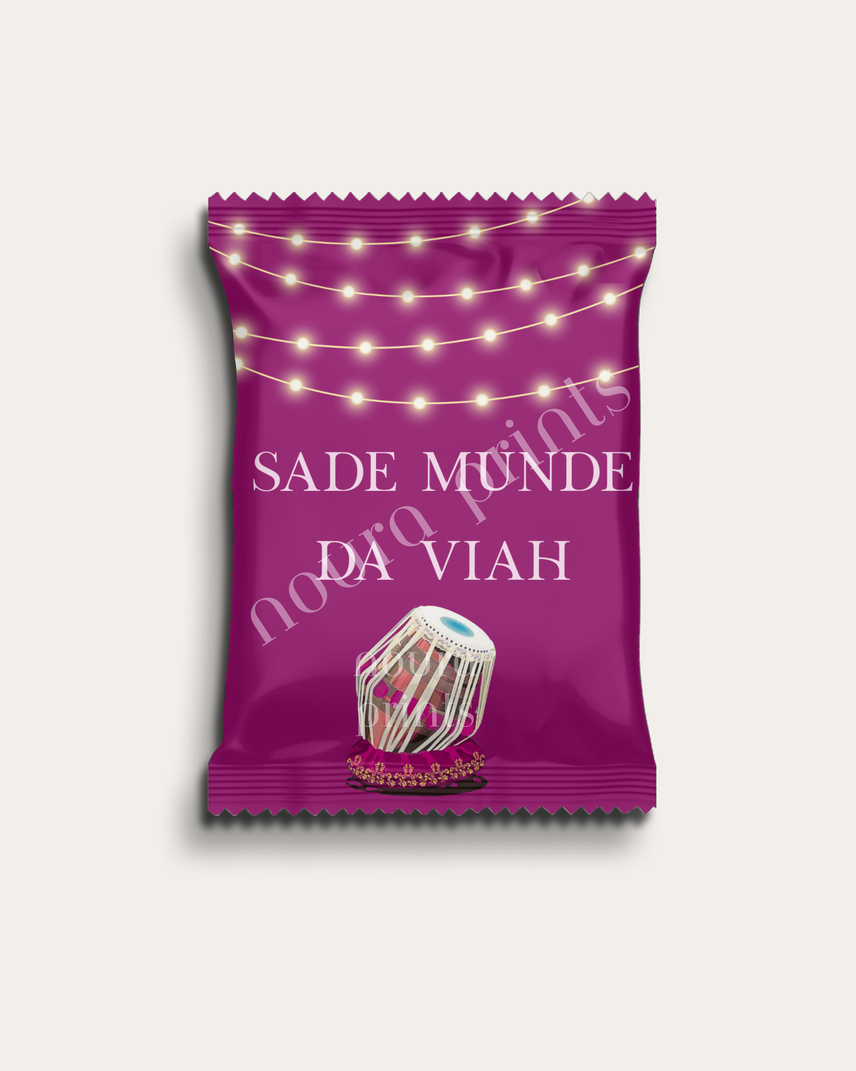 Grooms Snack Packet