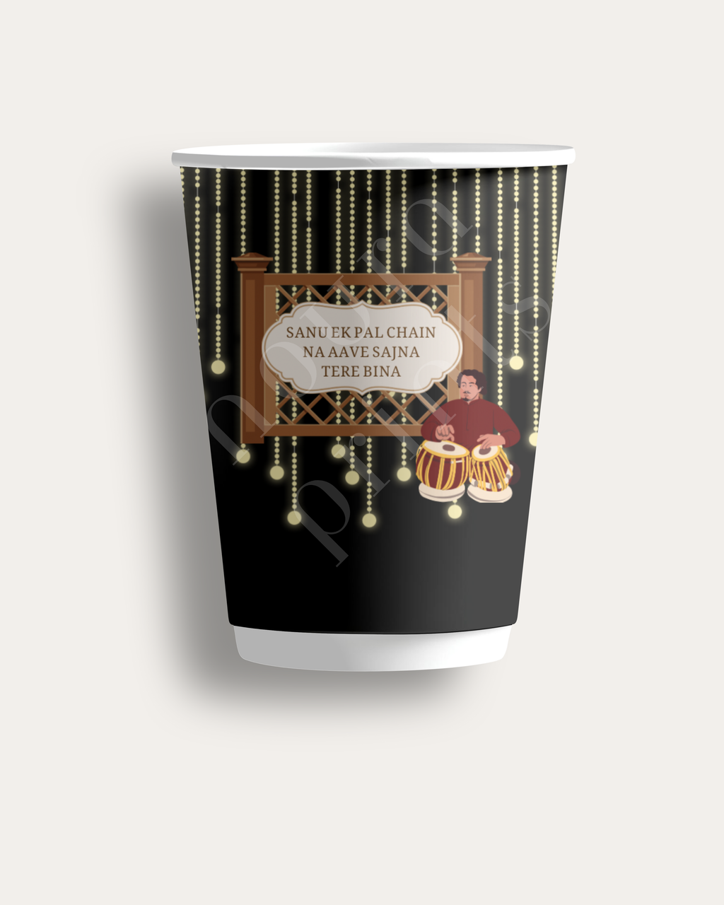 Mehfil-e-Qawwali Chai Cups