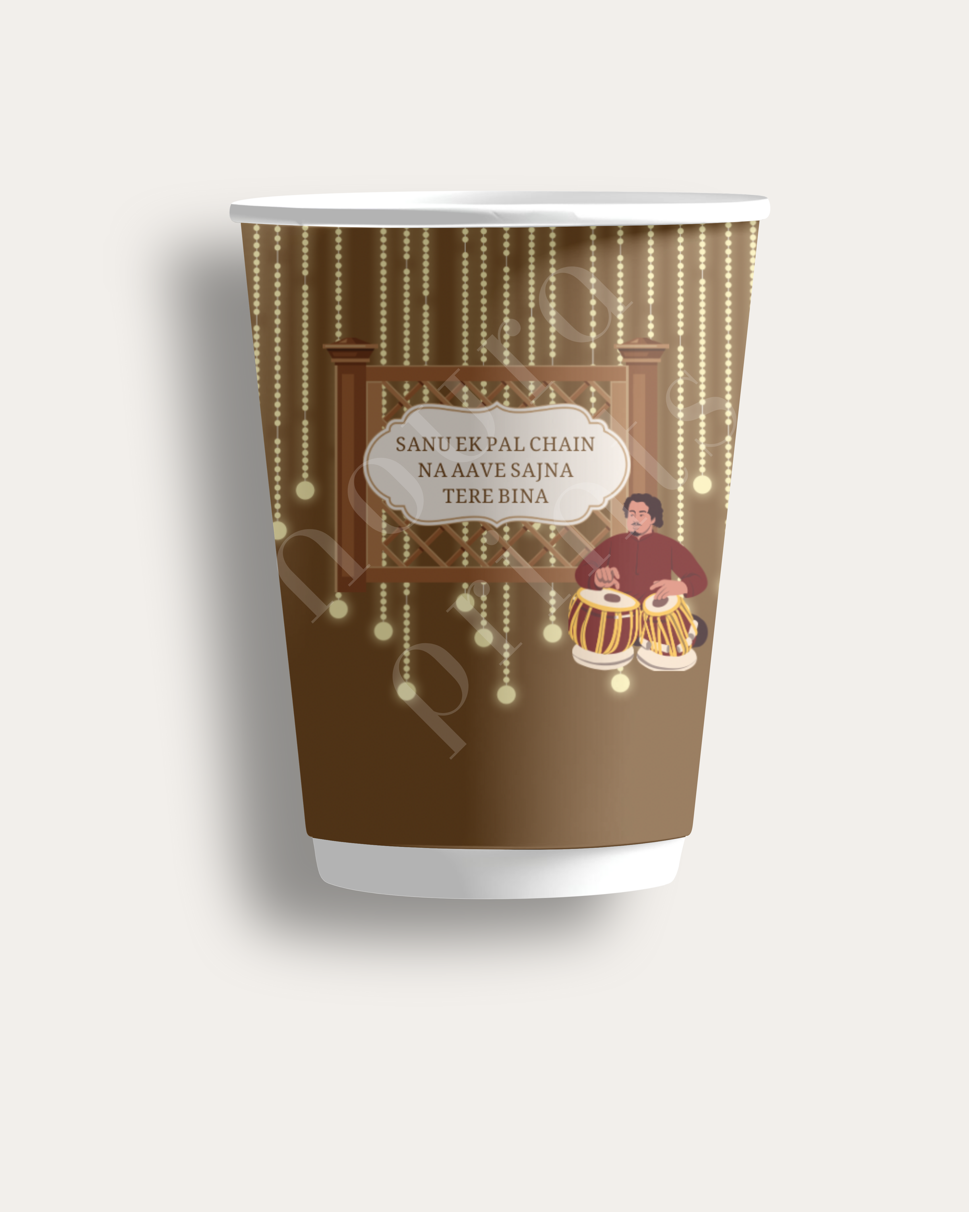 Mehfil-e-Qawwali Chai Cups