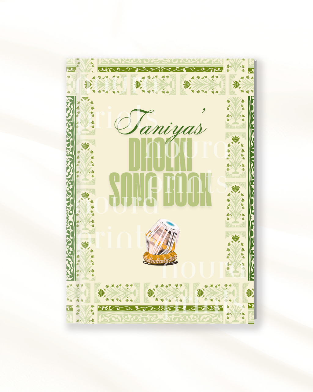 The Heirloom Pastel Dholki Song Books