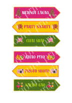 Mehndi Directional Arrow Signs