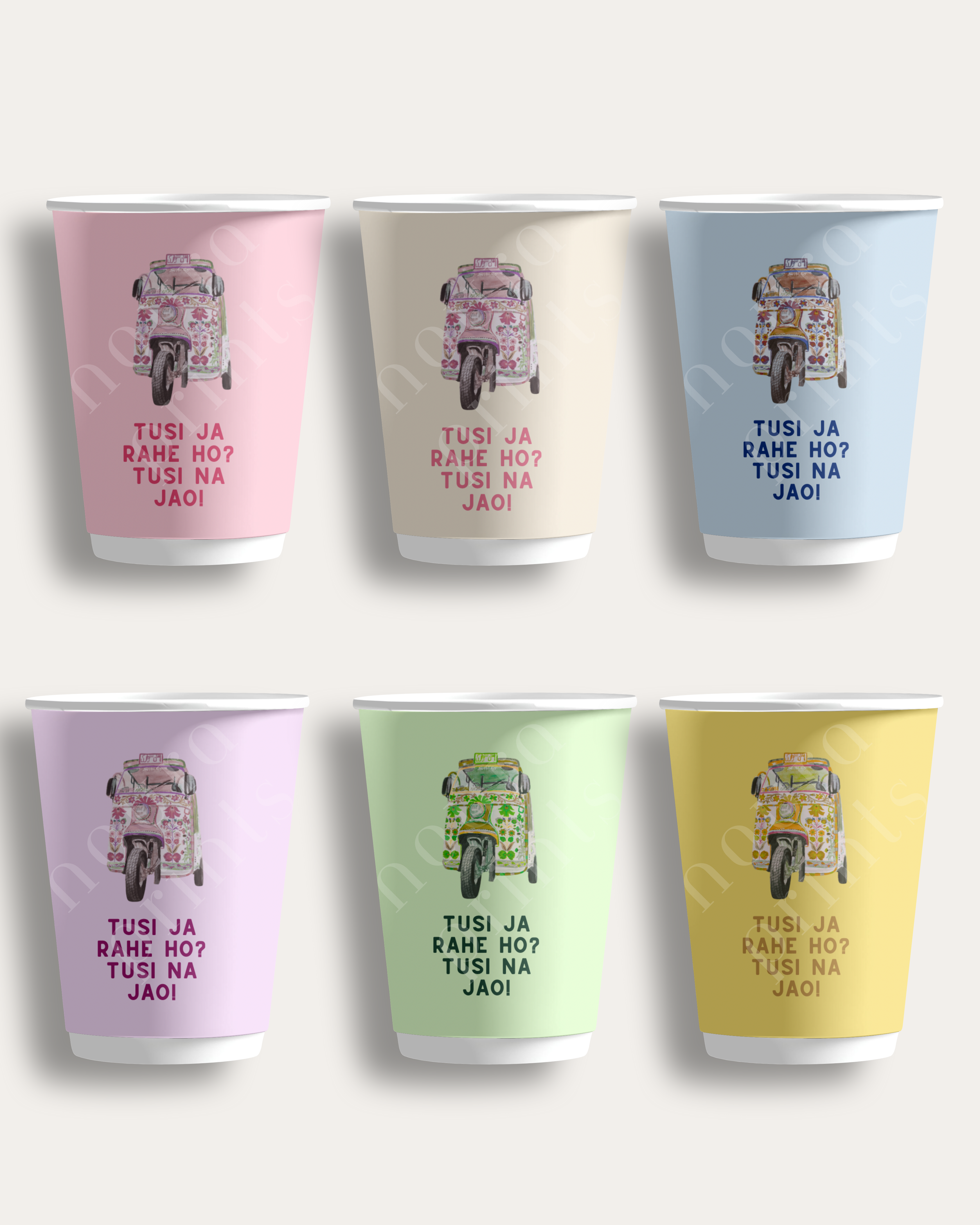 Tusi Ja Rahe Ho? Tusi Na Jao! Pastel Set