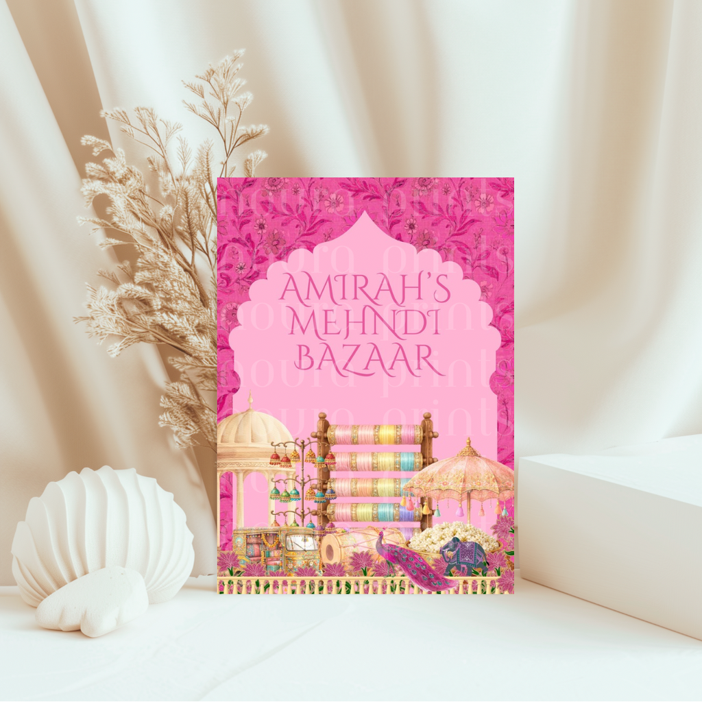 A3 Haveli Bazaar Sign