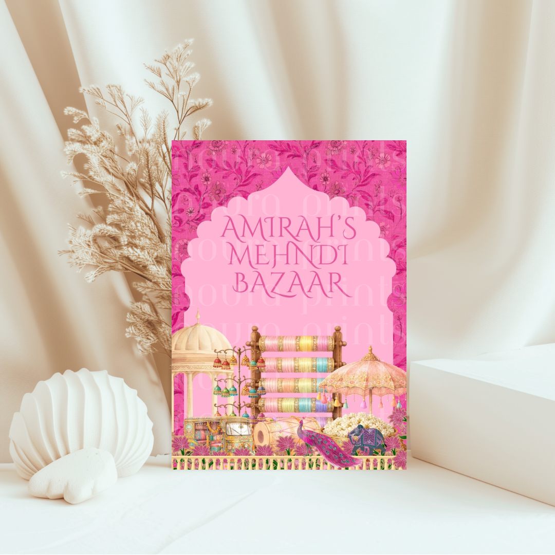 A3 Haveli Bazaar Sign