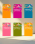 Vibrant Umbrella Jhumka Card Set
