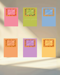The Marigold Frame Pastel Jhumka Cards