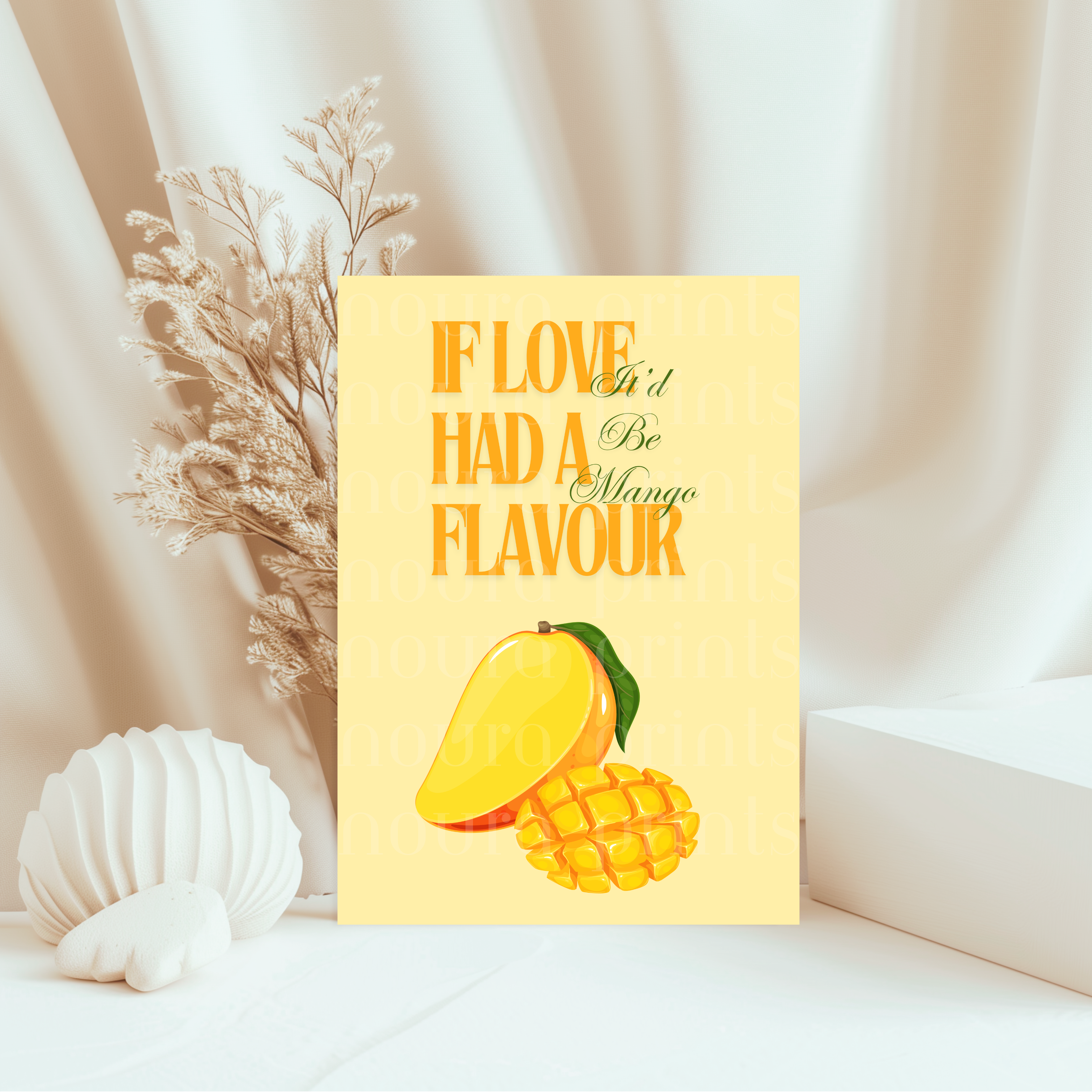 The Mango Station Print