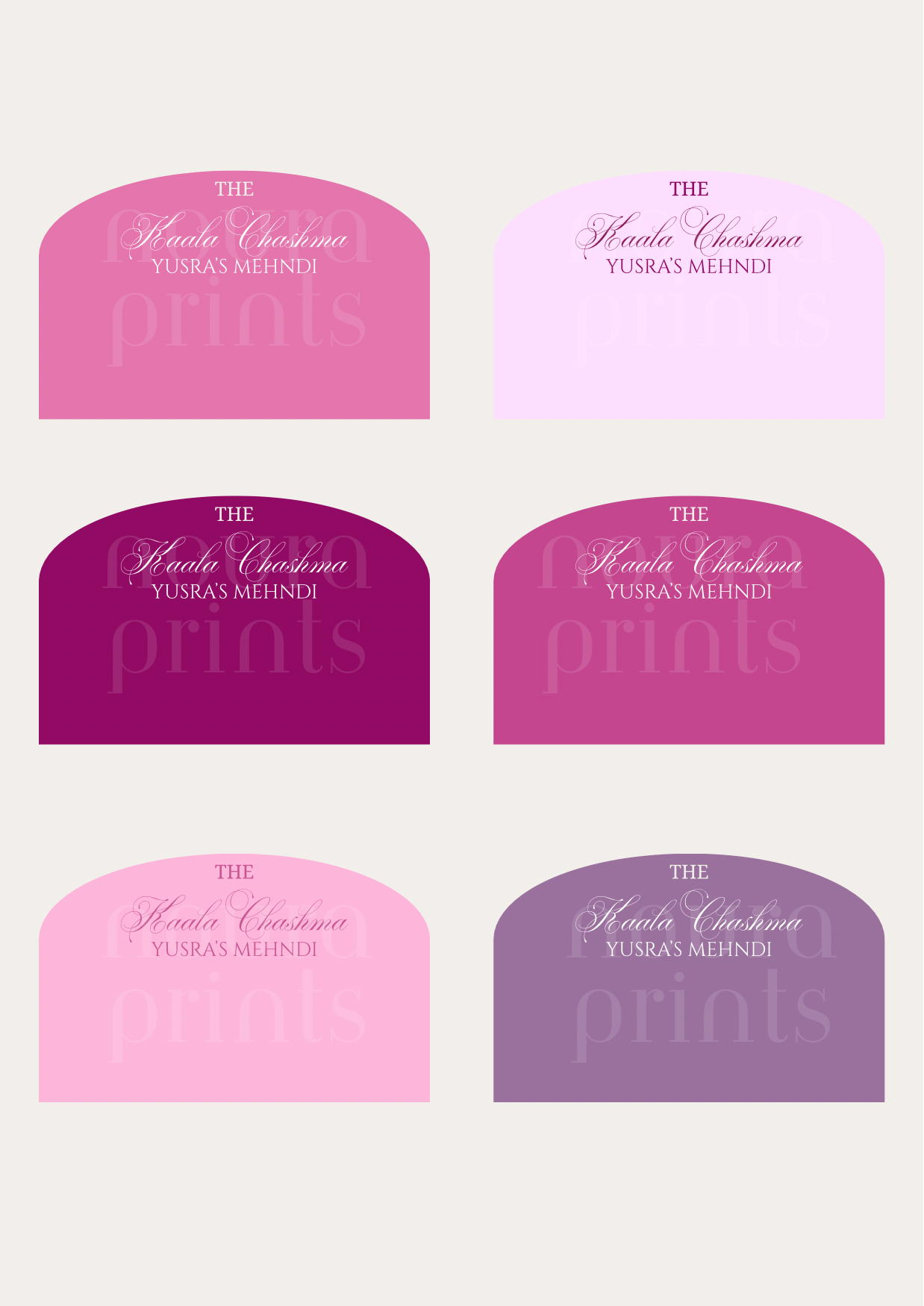 Gulabi Sunglasses Tag